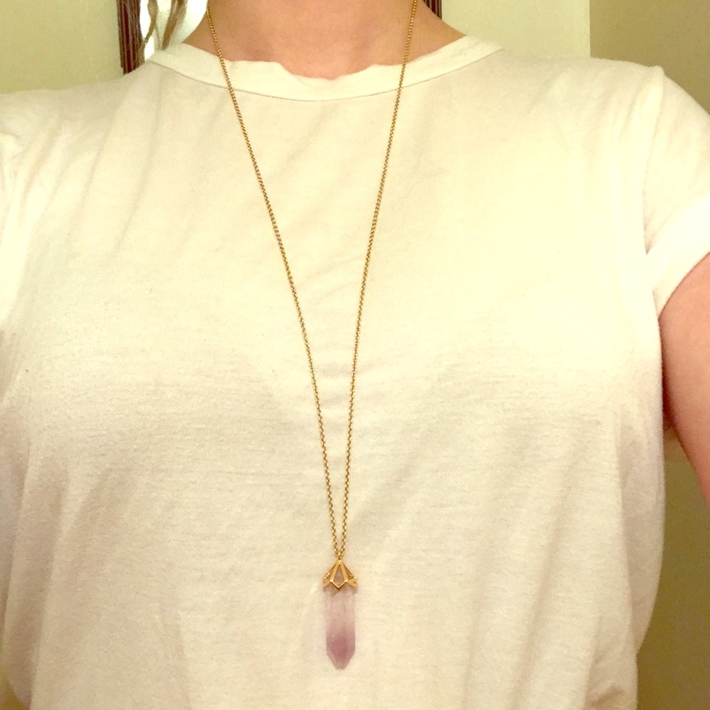 Long Gold Necklace